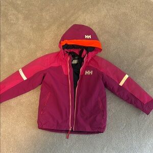 Helly Hansen Kids' Pink Hooded Jacket